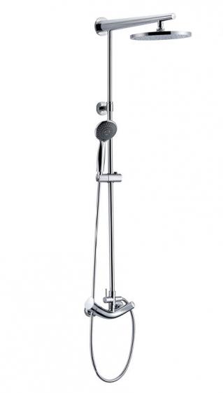 Blue Water Rogo set de duș perete cu duș de ploaie crom ROG-ZKPN.400C