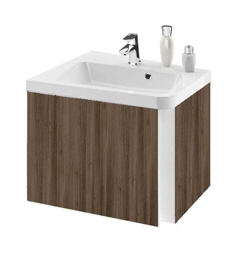 Ravak 10° dulap 65x53.5x50 cm dulap atârnat sub chiuvetă nucă X000000747