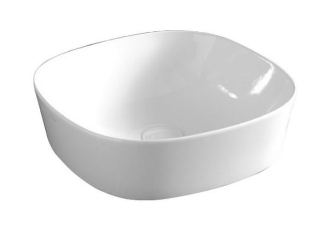 Art Ceram Ghost lavoar 42x42 cm rotund de blat alb GHL00101;00