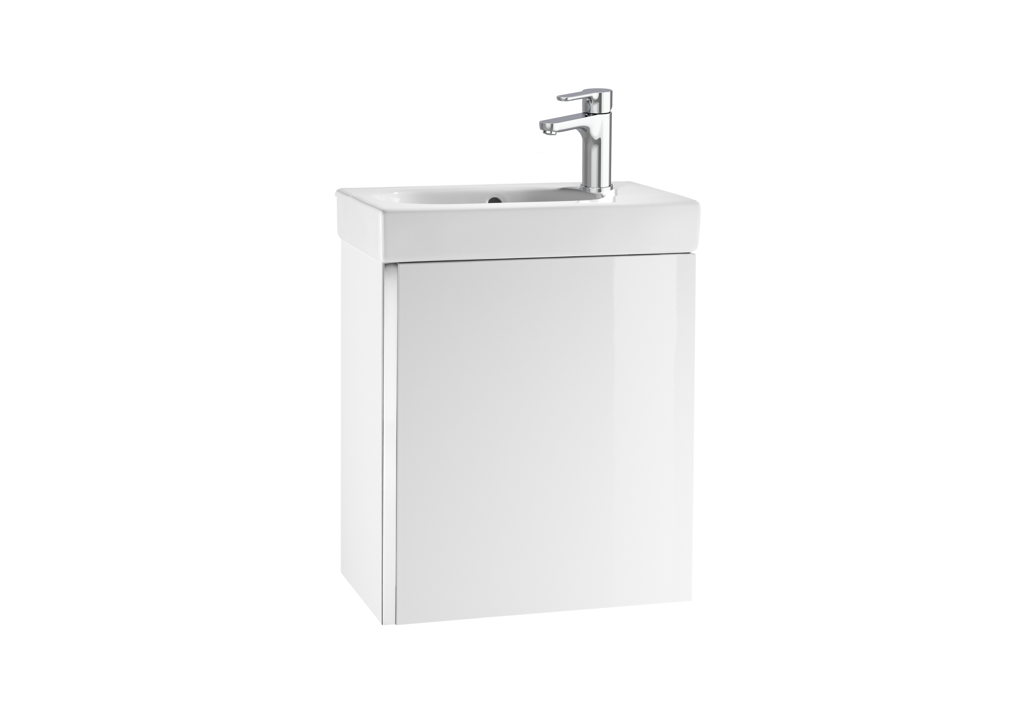 Roca Mini lavoar cu dulap 45 cm alb A855873806