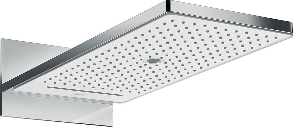 Hansgrohe Rainmaker Select cap de duș 58x26 cm dreptunghiular crom-alb 24001400