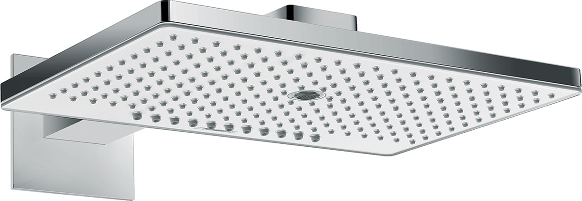 Hansgrohe Rainmaker Select cap de duș 46.6x30 cm dreptunghiular crom-alb 24007400