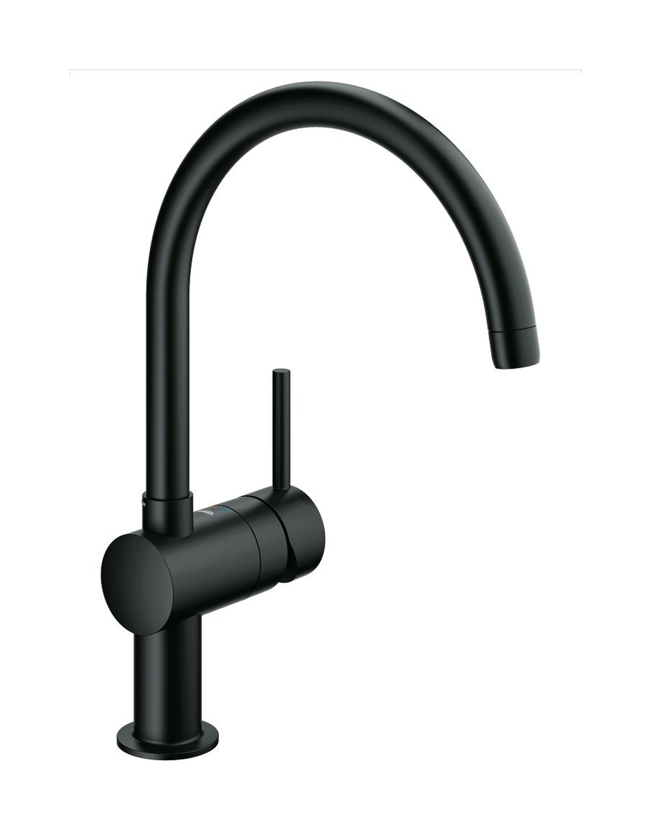 Grohe Minta baterie bucătărie pe picior negru 32917KS0