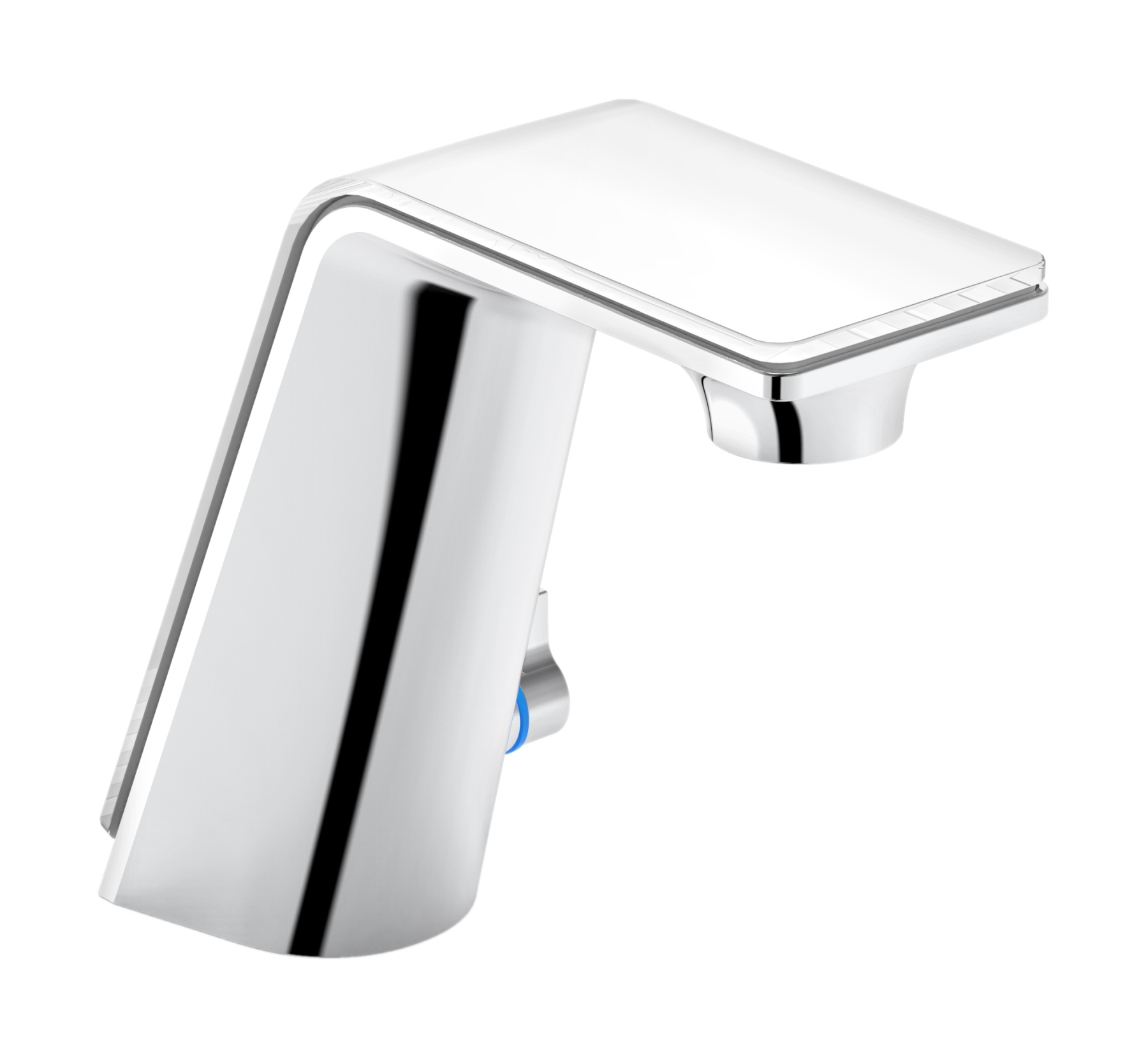 Oras Il Bagno Alessi Sense baterie lavoar stativ cu presiune crom-alb 8710F