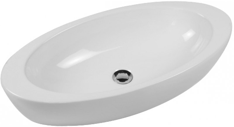 Hatria Nido lavoar 75x37 cm ovale de blat alb Y0R201