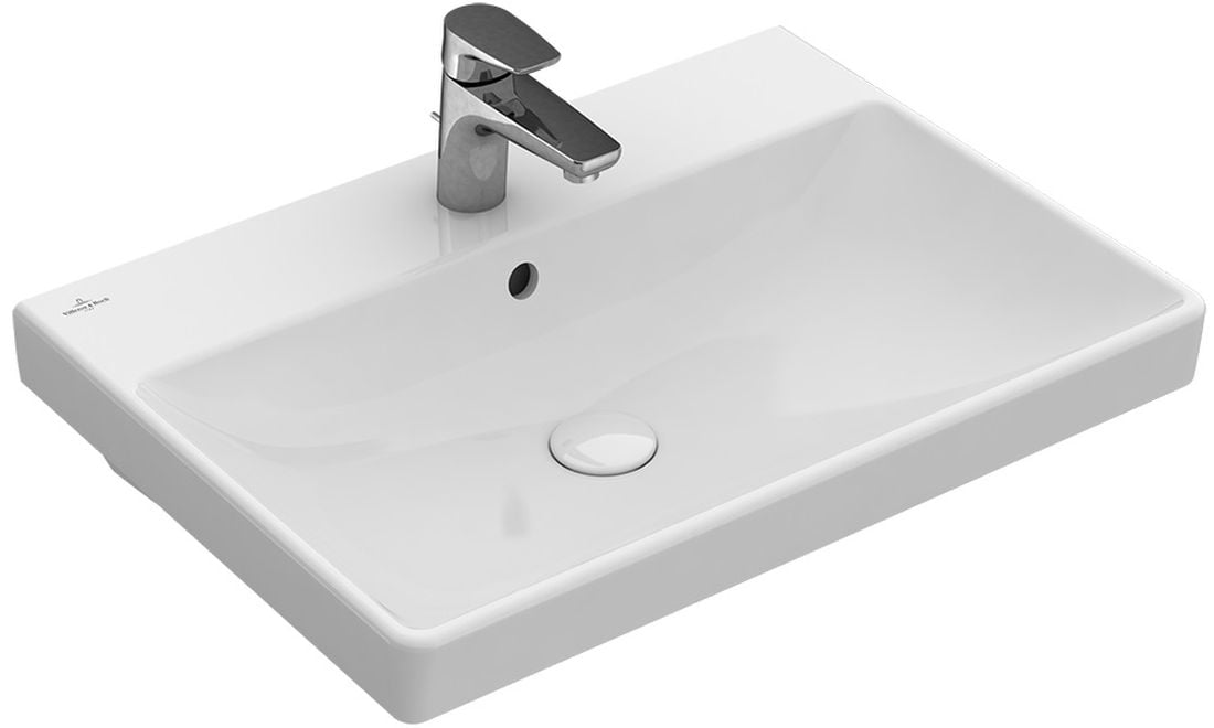 Villeroy & Boch Avento lavoar 60x47 cm dreptunghiular clasică-mobilier alb 415860R1