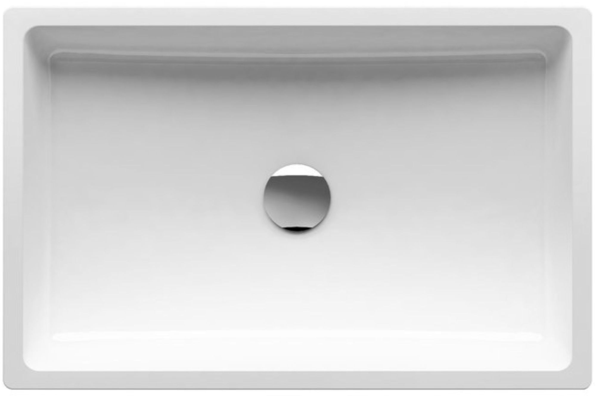 Ravak Formy 01 lavoar 60x39 cm dreptunghiular de blat alb XJL01260000