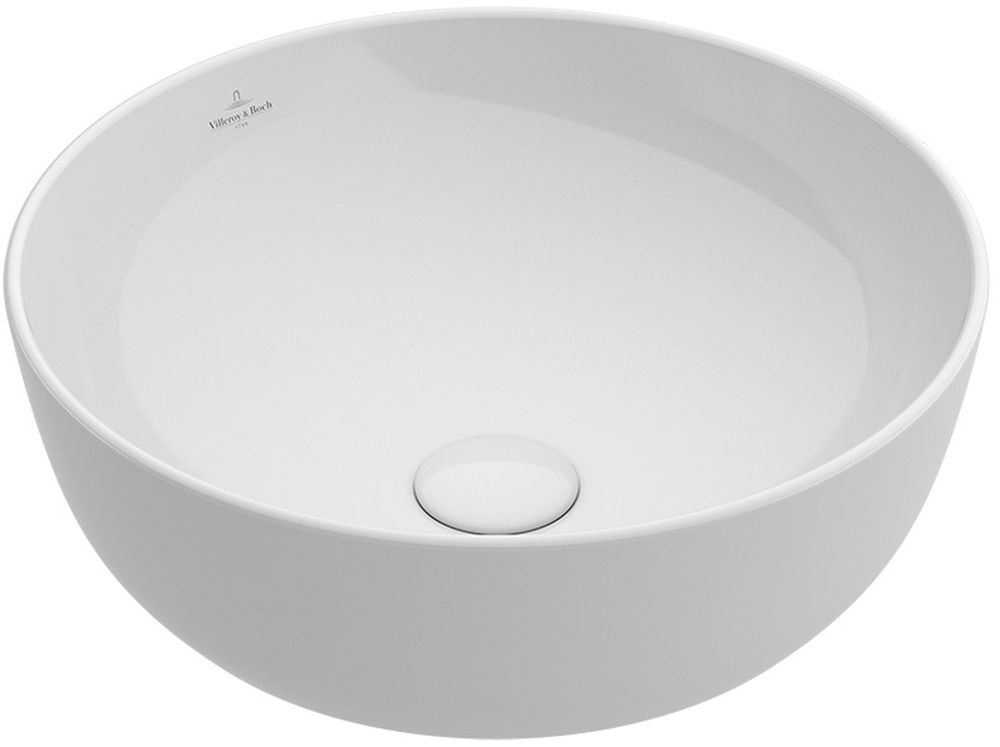 Villeroy & Boch Artis lavoar 43x43 cm rotund de blat alb 417943R1