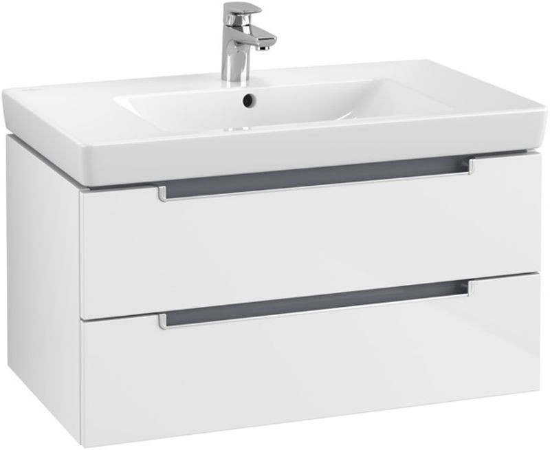 Villeroy & Boch Subway 2.0 dulap 78x44.9x52 cm dulap atârnat sub chiuvetă alb A69600DH