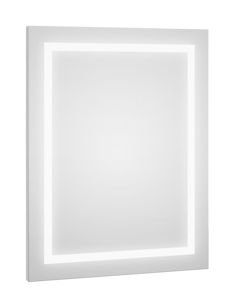 Defra Dot oglindă 80x60 cm dreptunghiular cu iluminare alb 217-L-06001