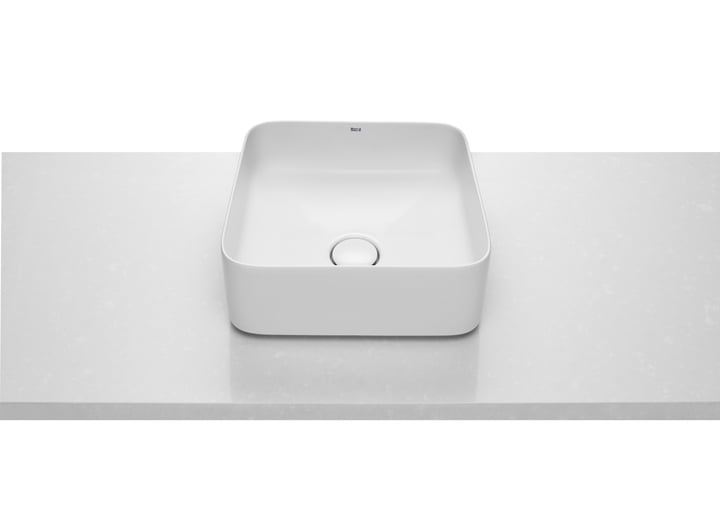 Roca Inspira lavoar 37x37 cm pătrat de blat alb A327532000
