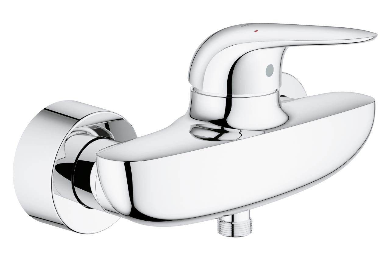 Grohe Eurostyle New baterie de duș perete StarLight Chrome 23722003