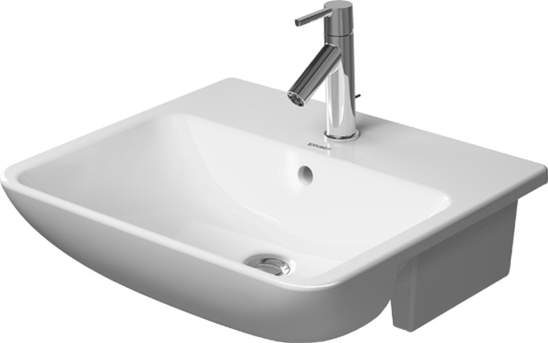 Duravit ME by Starck lavoar 55x45.5 cm semicircular alb 378550000