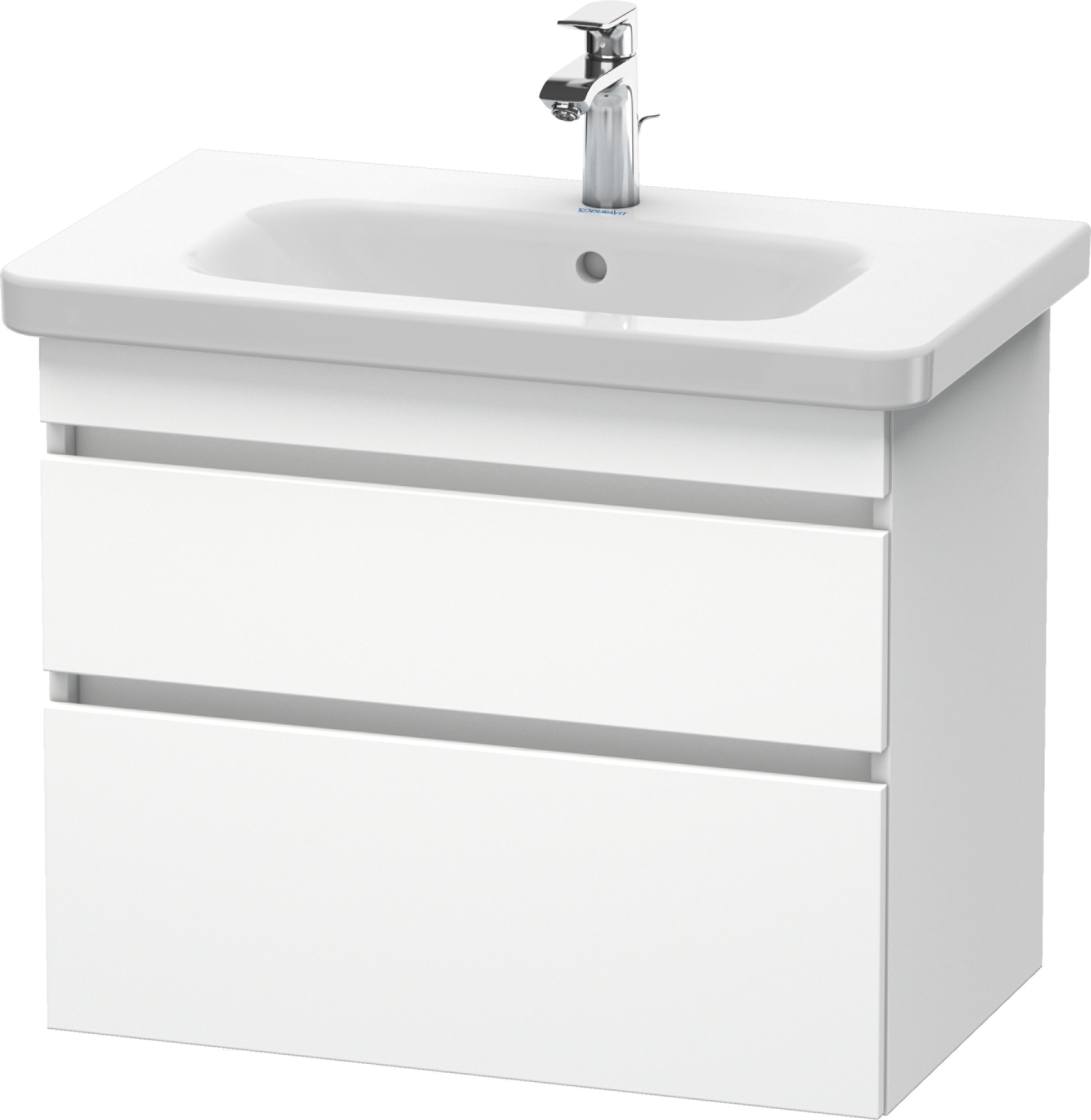 Duravit DuraStyle dulap 73x44.8x61 cm sub chiuveta pe perete alb DS648101818