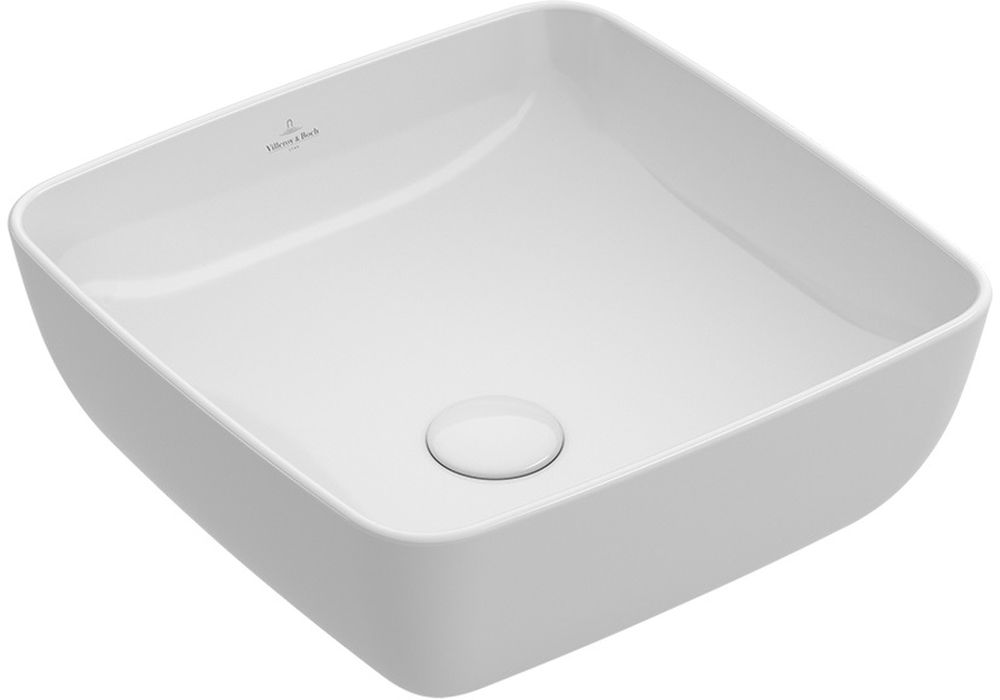 Villeroy & Boch Artis lavoar 41x41 cm pătrat de blat alb 417841R1