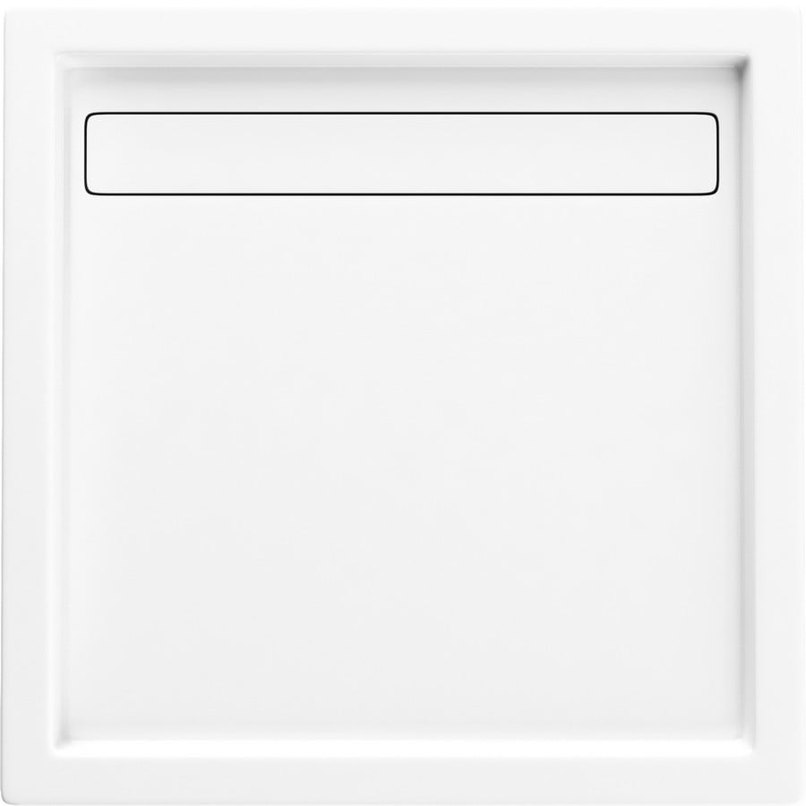 Schedpol Camparo cădiță de duș pătrată 100x100 cm alb 3.082