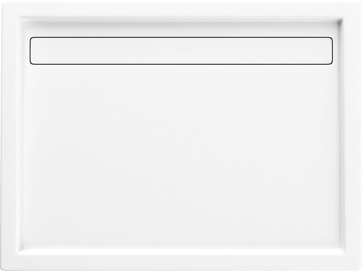 Schedpol Camparo cădiță de duș dreptunghiulară 100x80 cm alb 3.085