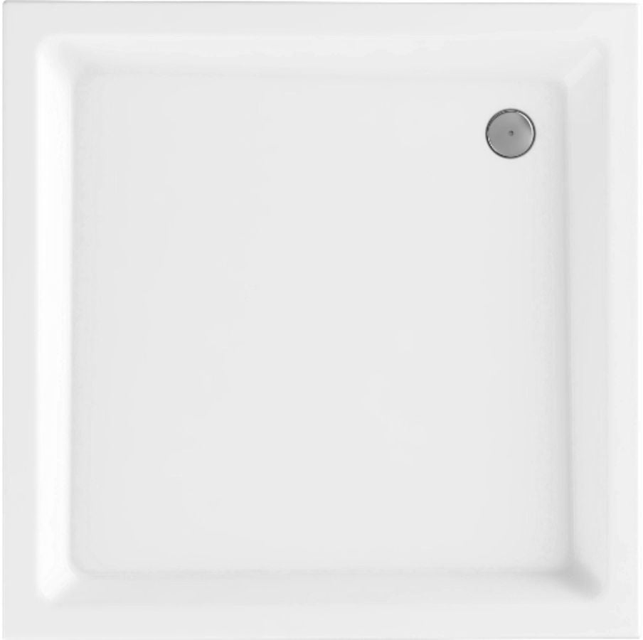 Schedpol Eko 2.0 cădiță de duș pătrată 80x80 cm alb 3.320