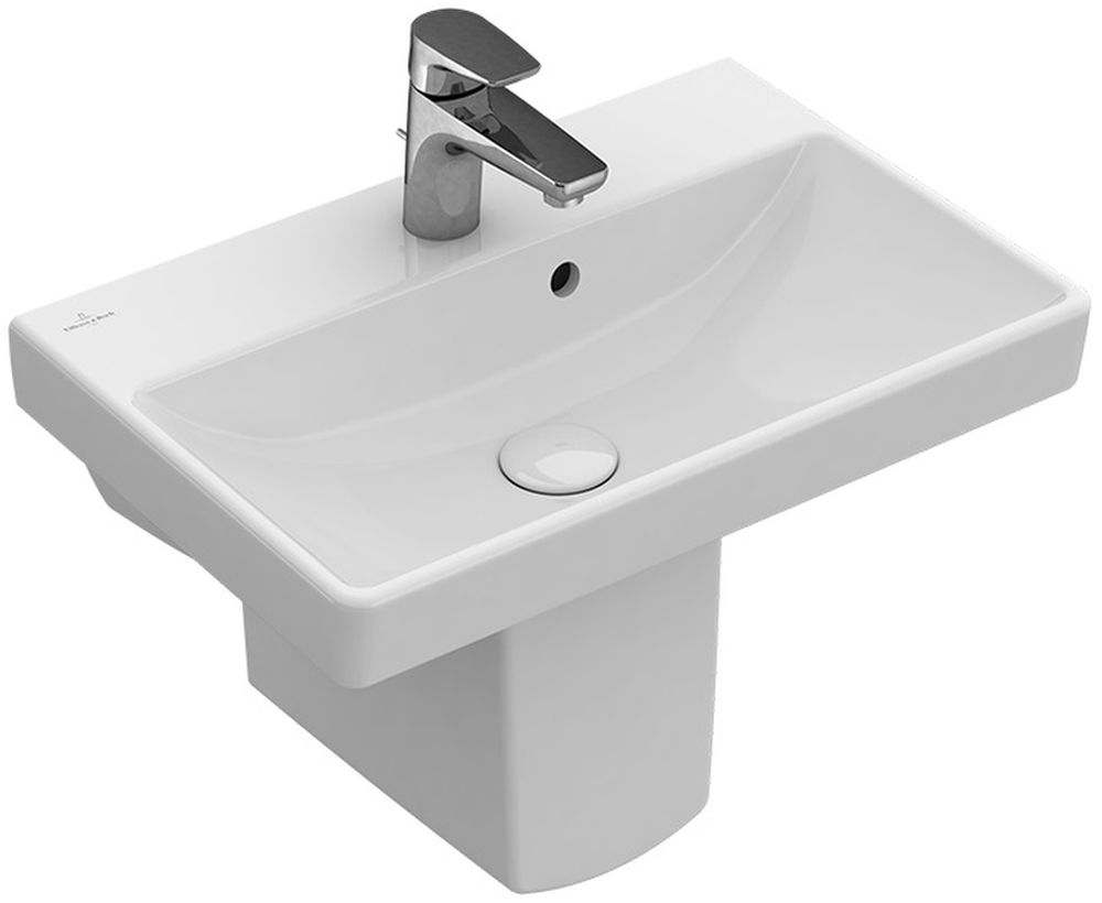 Villeroy & Boch Avento lavoar 55x37 cm dreptunghiular clasică-mobilier alb 4A005501