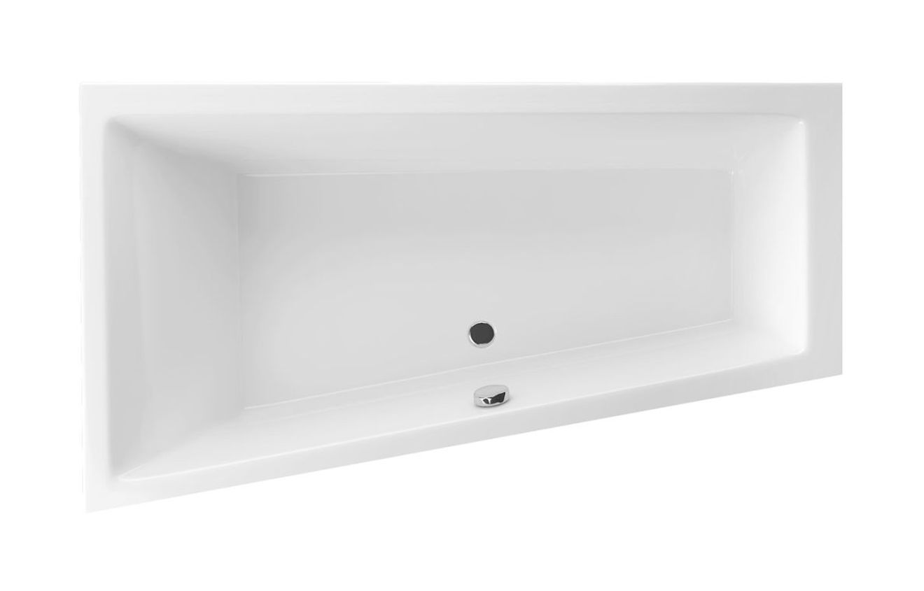 Excellent M-Sfera cadă de colț 160x95 cm partea stângă WAEX.MSL16WH