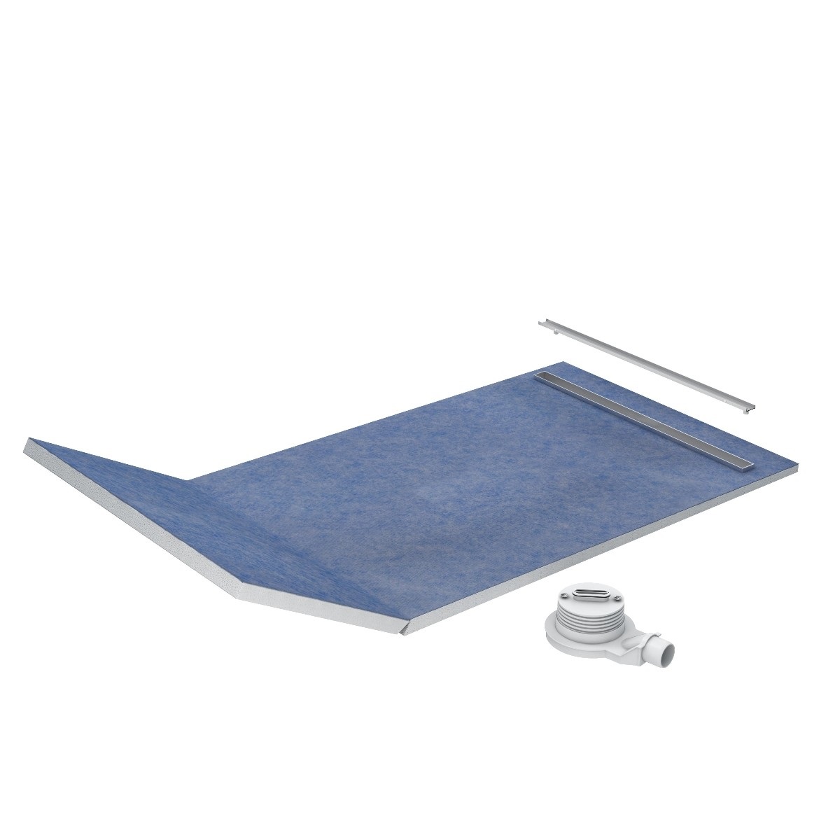 Schedpol Base rigolă duș 80 cm 10.113/OLSP