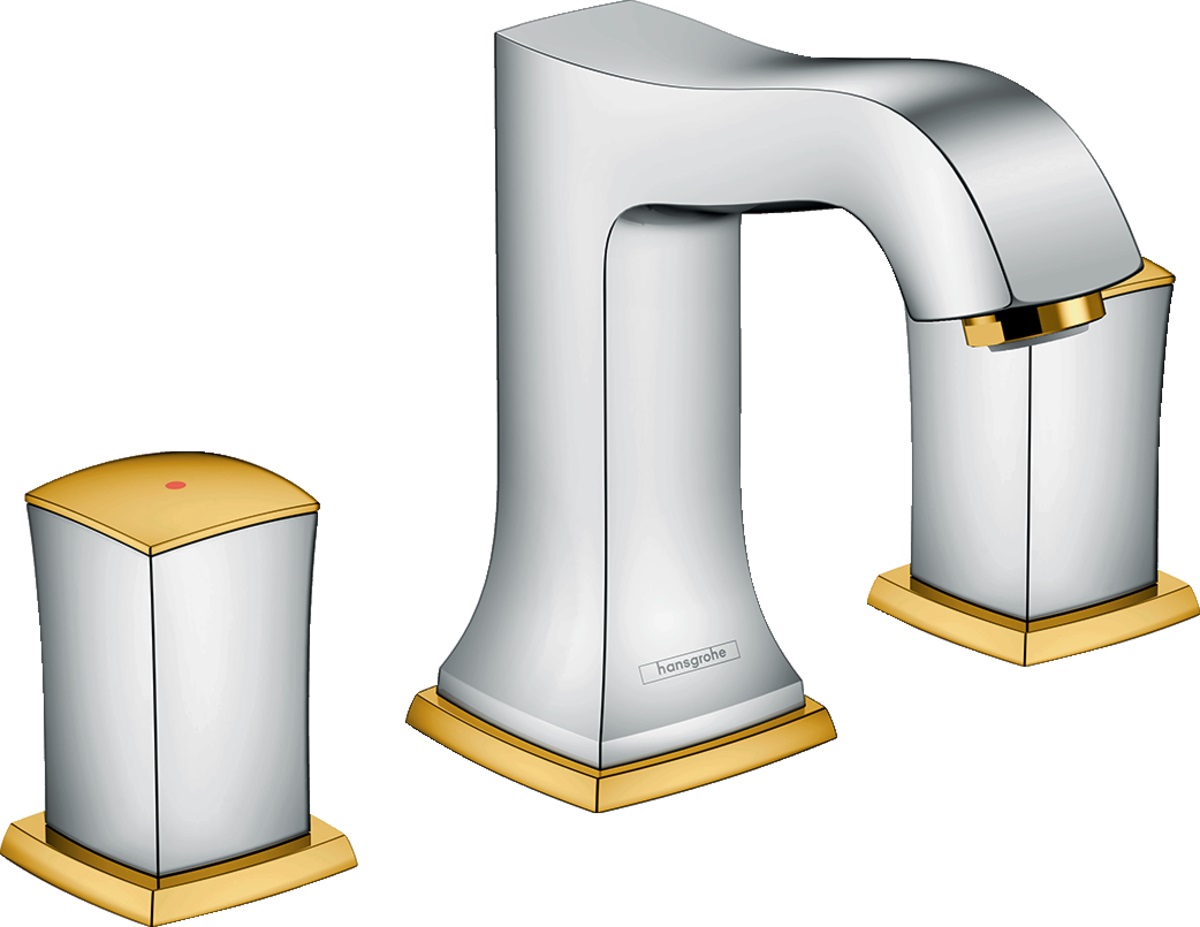 Hansgrohe Metropol Classic baterie lavoar stativ crom-auriu 31304090