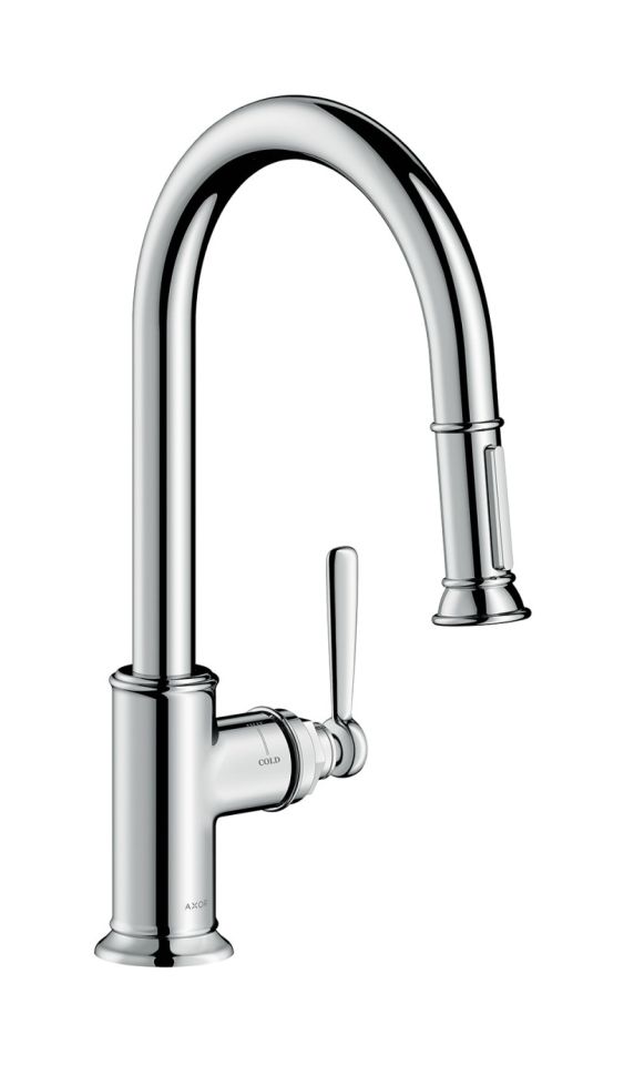 Axor Montreux baterie bucătărie pe picior oţel inoxidabil 16581800