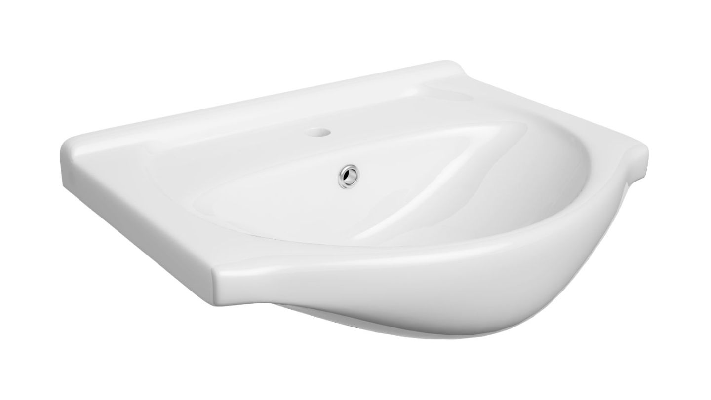 Defra Roberto lavoar 50x41 cm semicircular mobilier alb 1520