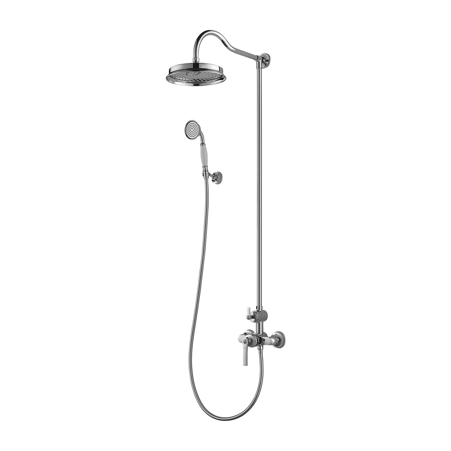 Omnires Armance set de duș perete crom AM5244CR