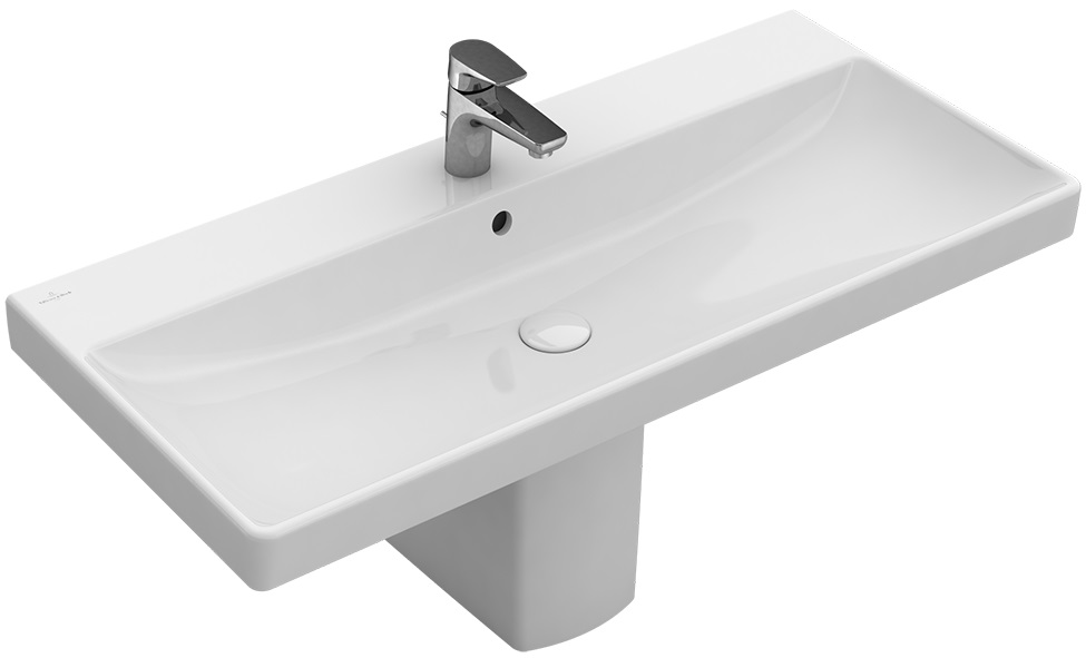 Villeroy & Boch Avento lavoar 80x47 cm dreptunghiular clasică-mobilier alb 41568001