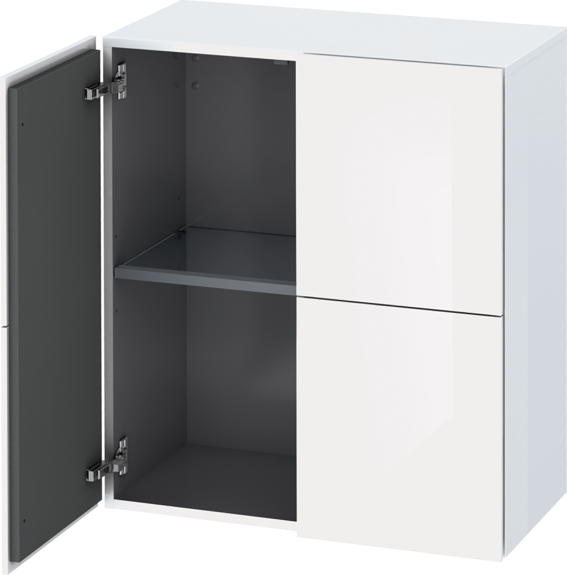 Duravit L-Cube dulap 70x36.3x80 cm laterala pe perete alb LC117702222