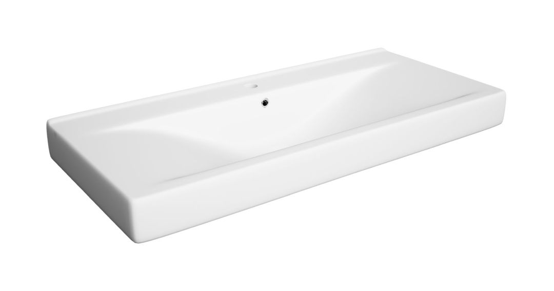 Defra Mona lavoar 100x45 cm dreptunghiular alb 3026