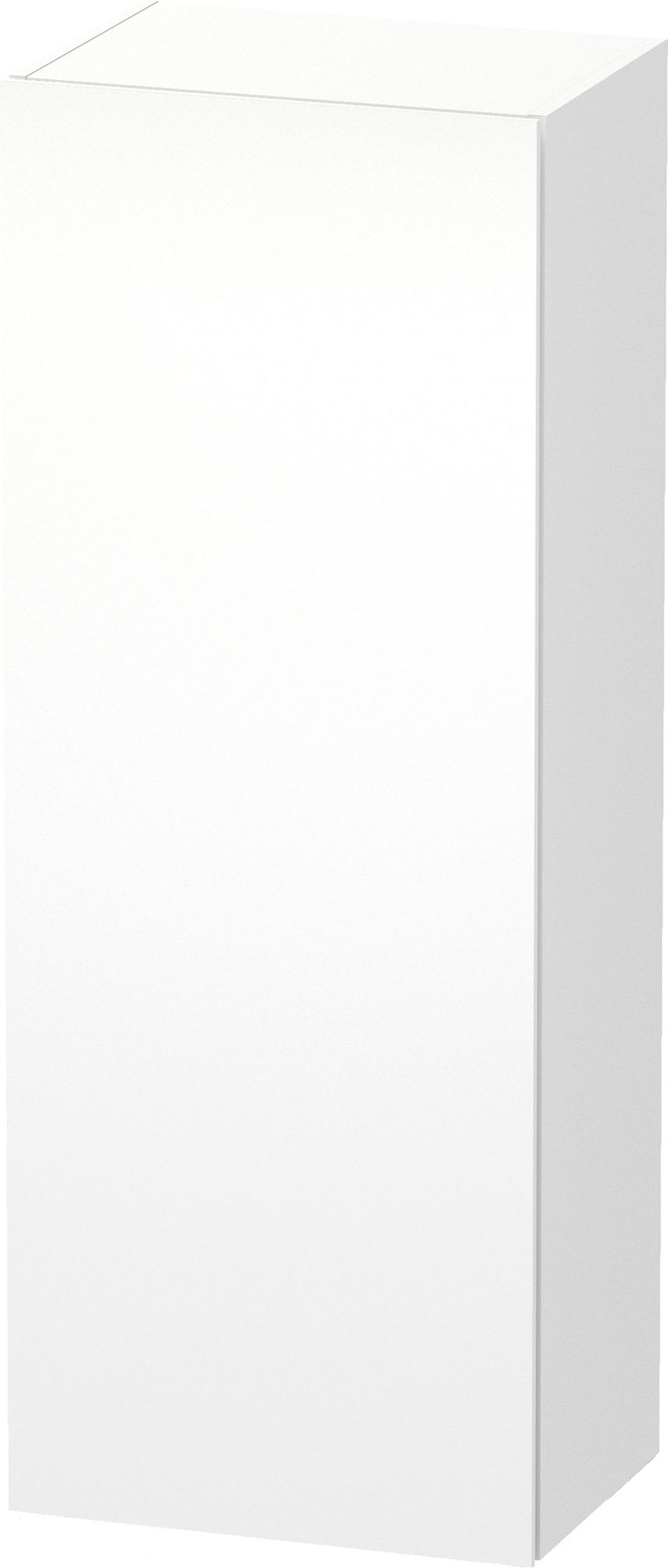 Duravit L-Cube dulap 50x36.3x132 cm laterala pe perete alb LC1179L1818