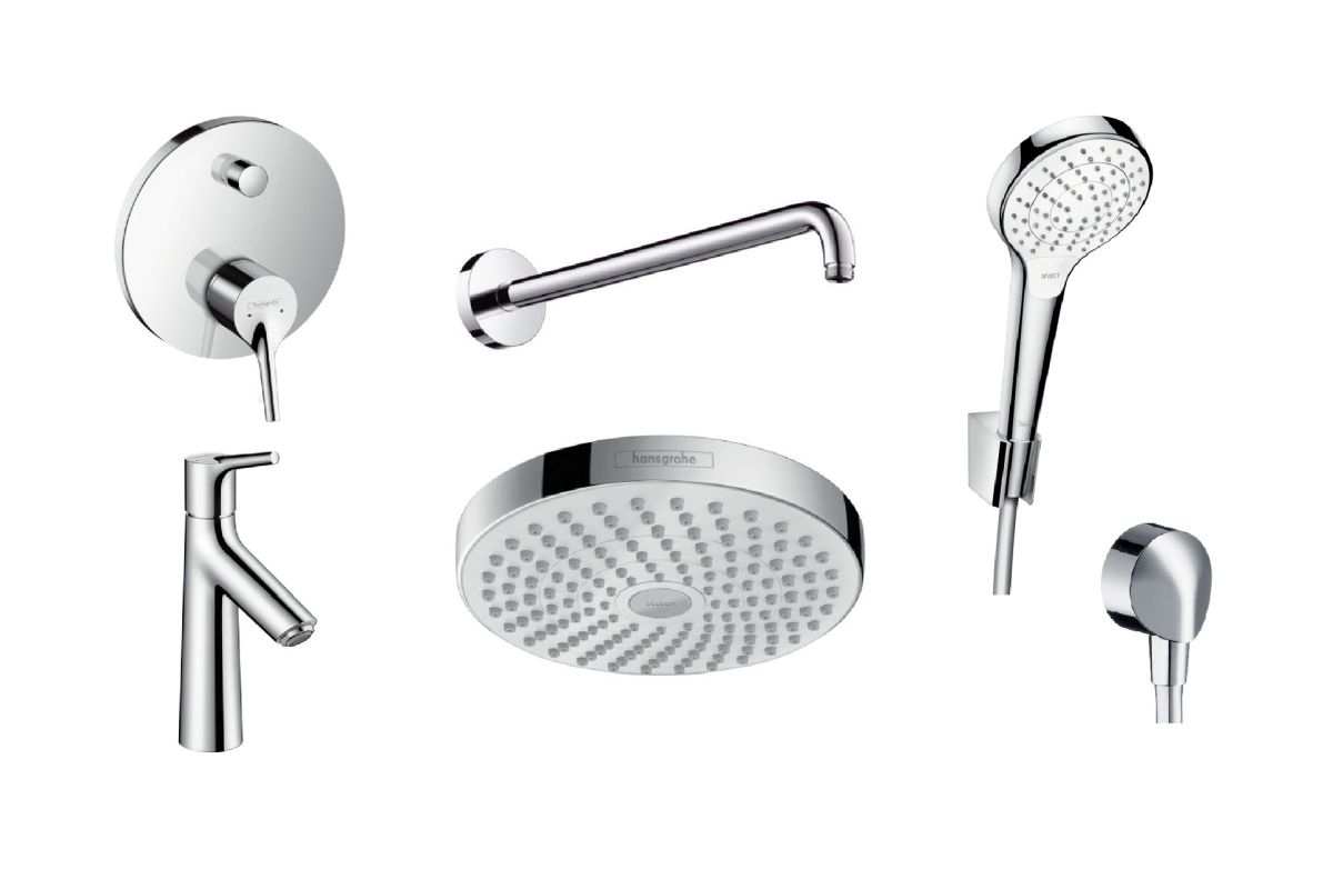 Set cap de duș Hansgrohe Select 26522400, baterie cadă-duș Hansgrohe Talis S 72405000, 72021000, 27413000, 26421400, 27454000