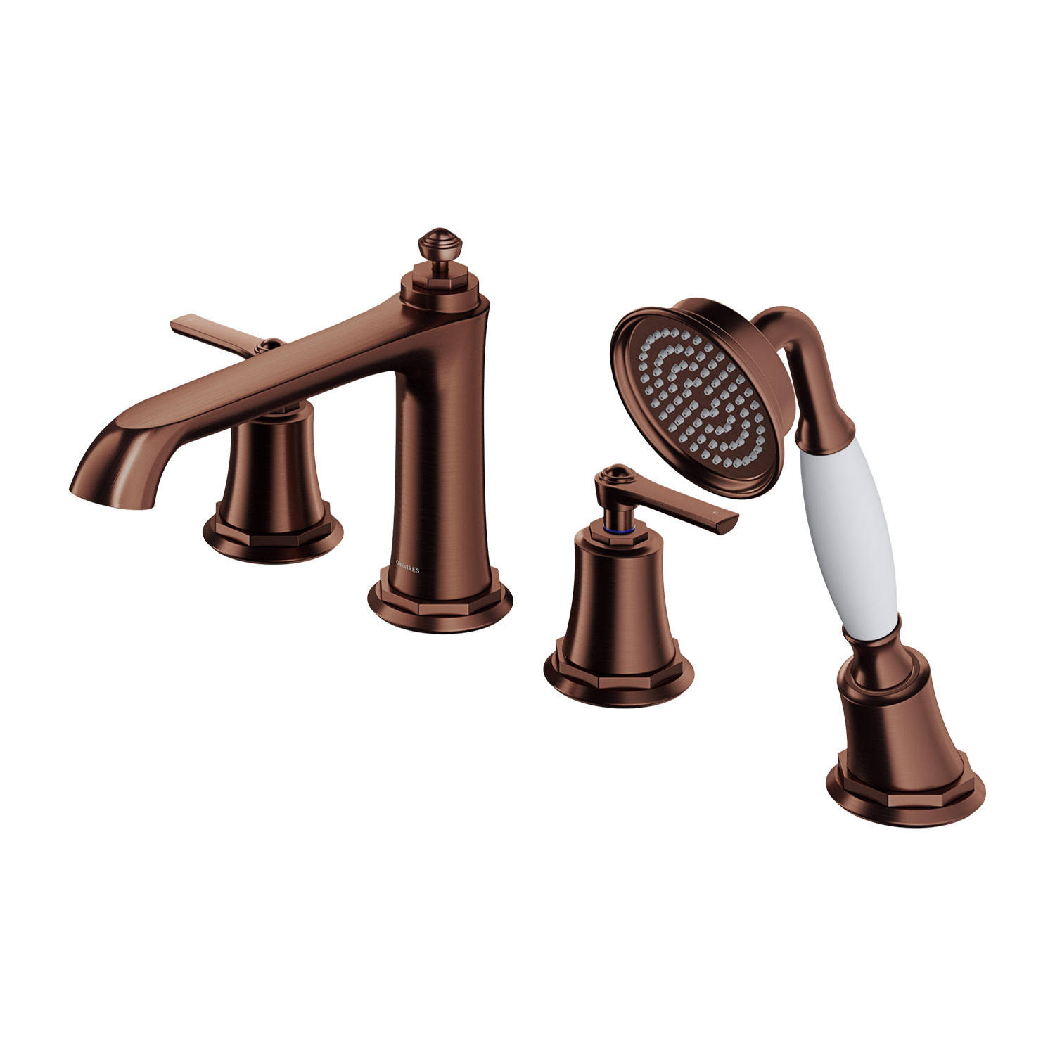 Omnires Armance baterie cadă-duș cadă cupru AM5232ORB