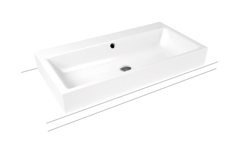 Kaldewei Puro lavoar 90x46 cm dreptunghiular de blat alb 900806013001