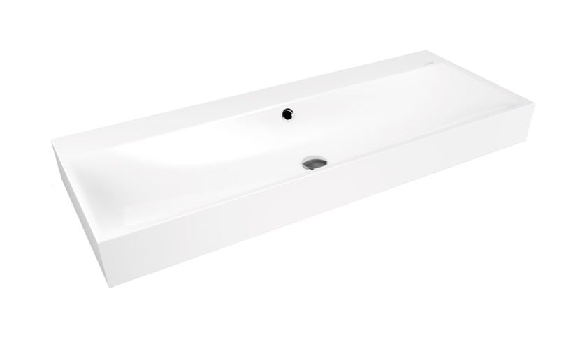 Kaldewei Silenio lavoar 120x46 cm dreptunghiular clasică alb 904506013001