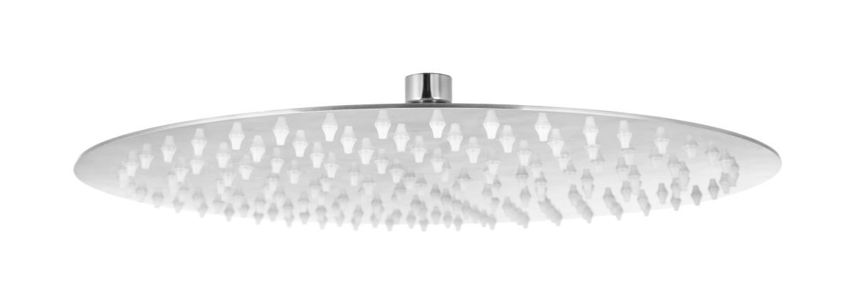 Invena Eco Oxy Exe cap de duș 30x30 cm rotund oţel SC-D1-019