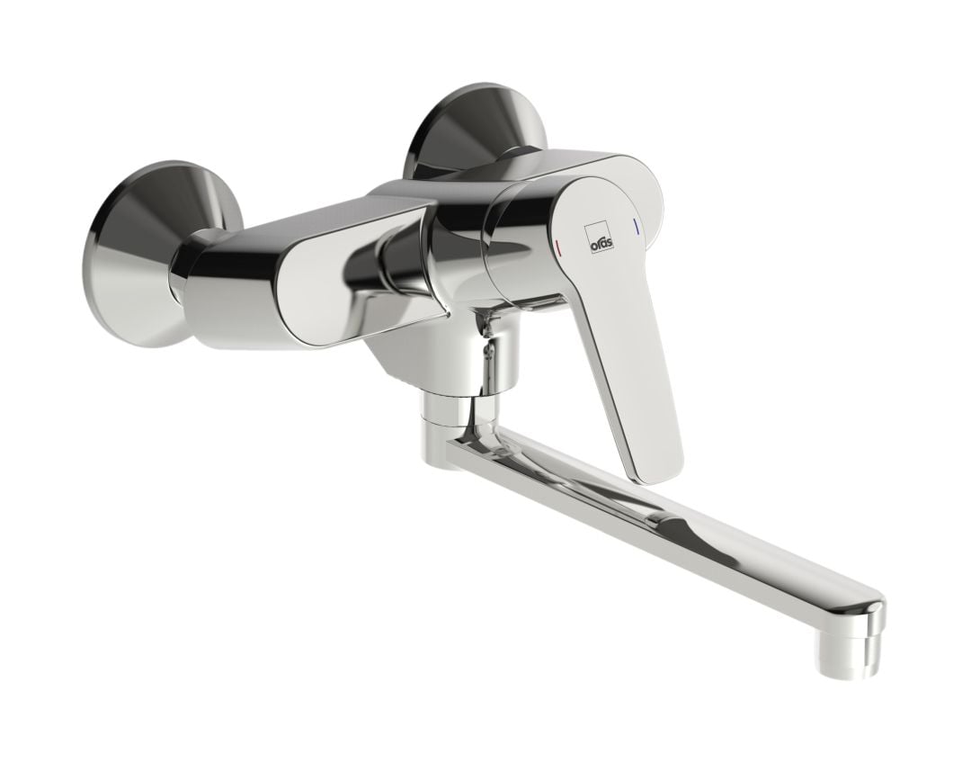 Oras Saga baterie bucătărie perete crom 3937Y