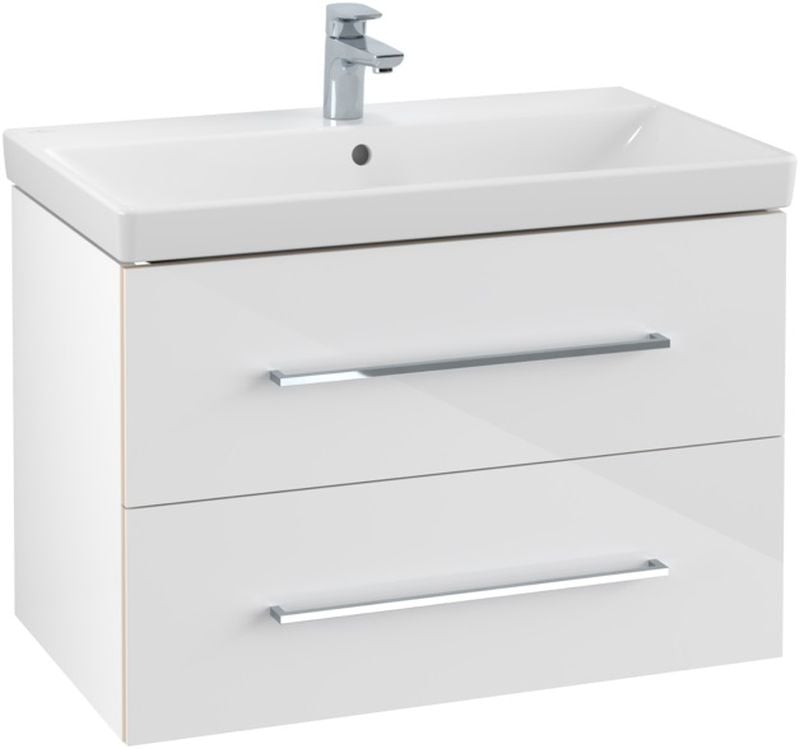 Villeroy & Boch Avento dulap 78x45.2x51.4 cm sub chiuveta pe perete alb A89100B4