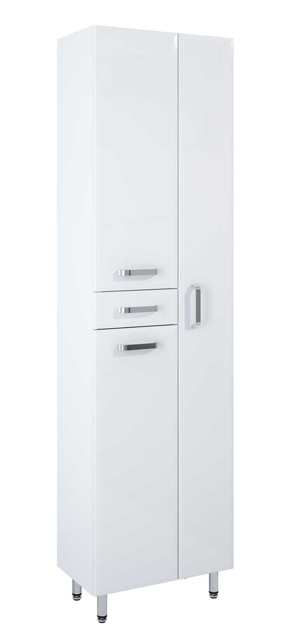 Elita Amigo dulap 49.9x29.1x181.9 cm lateral în picioare alb 165419