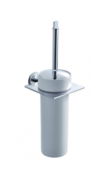 Blue Water Hugo perie de toaletă înșurubat crom-ceramică HUG-031