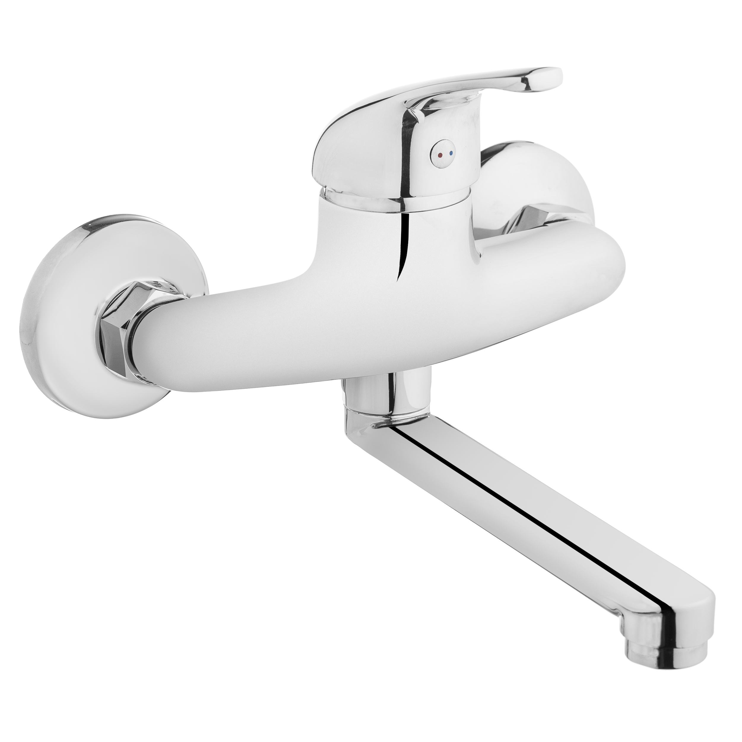 Invena Perea baterie lavoar perete crom BC-05-K01