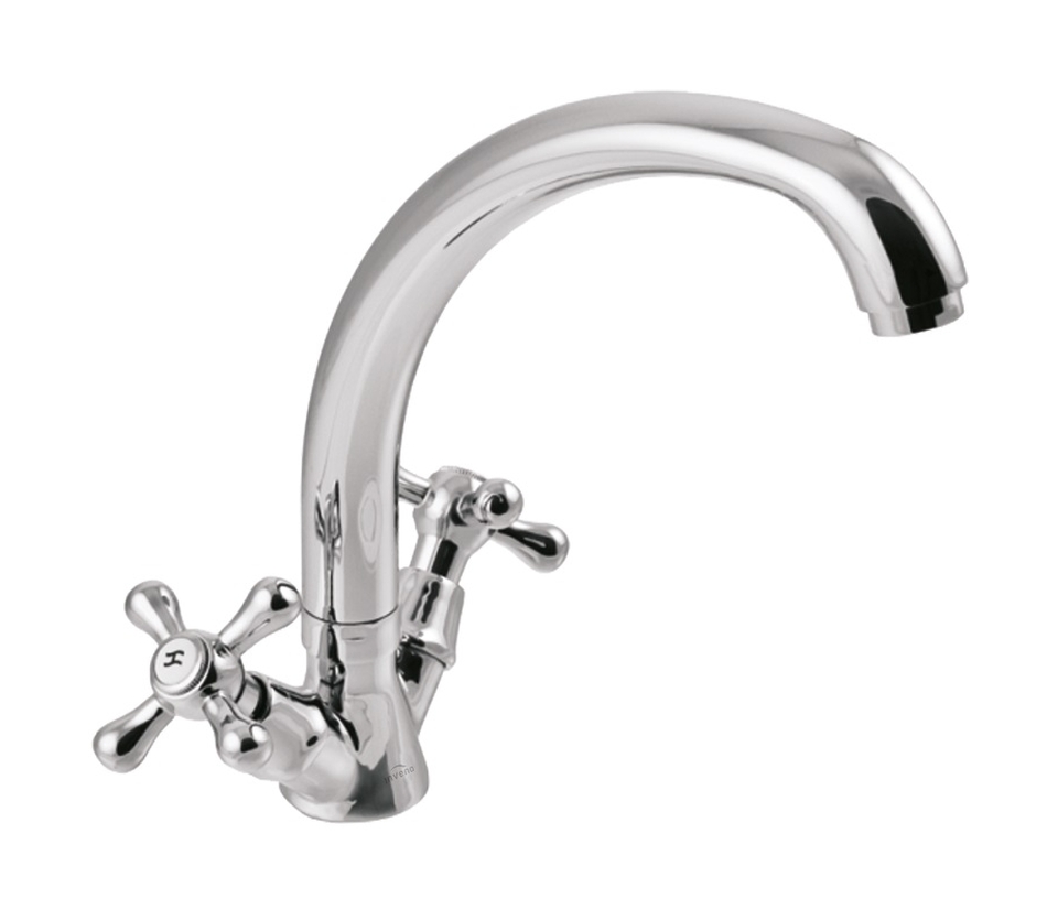 Invena Roma baterie lavoar stativ crom BU-23-00S