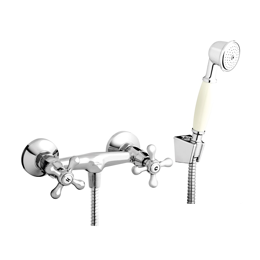 Invena Roma baterie de duș perete crom BN-21-00S