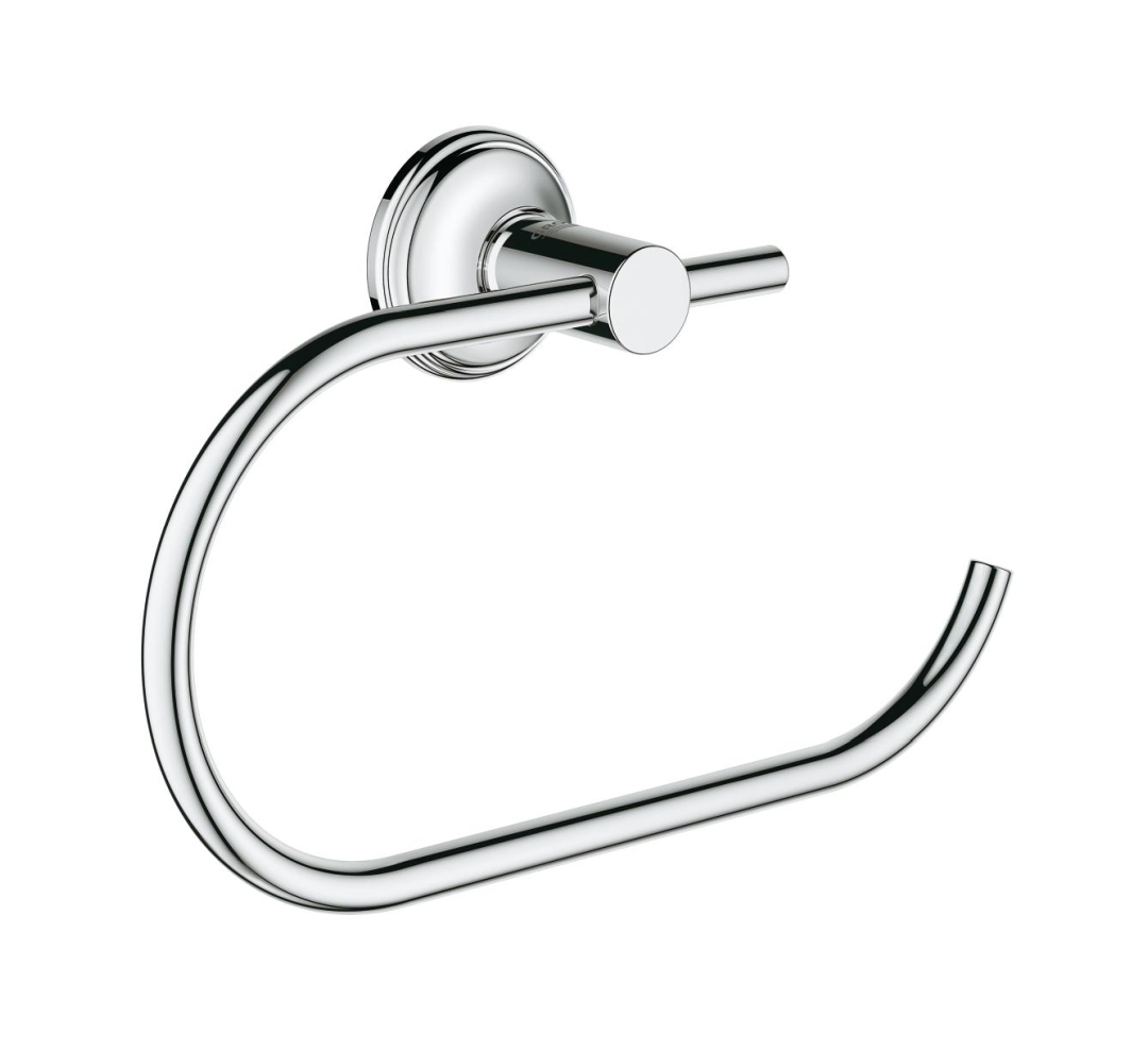 Grohe Essentials Authentic suport pentru hârtie igienică StarLight Chrome 40657001