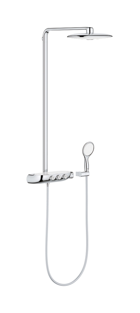 Grohe Rainshower set de duș perete cu termostat da StarLight Chrome 26250LS0