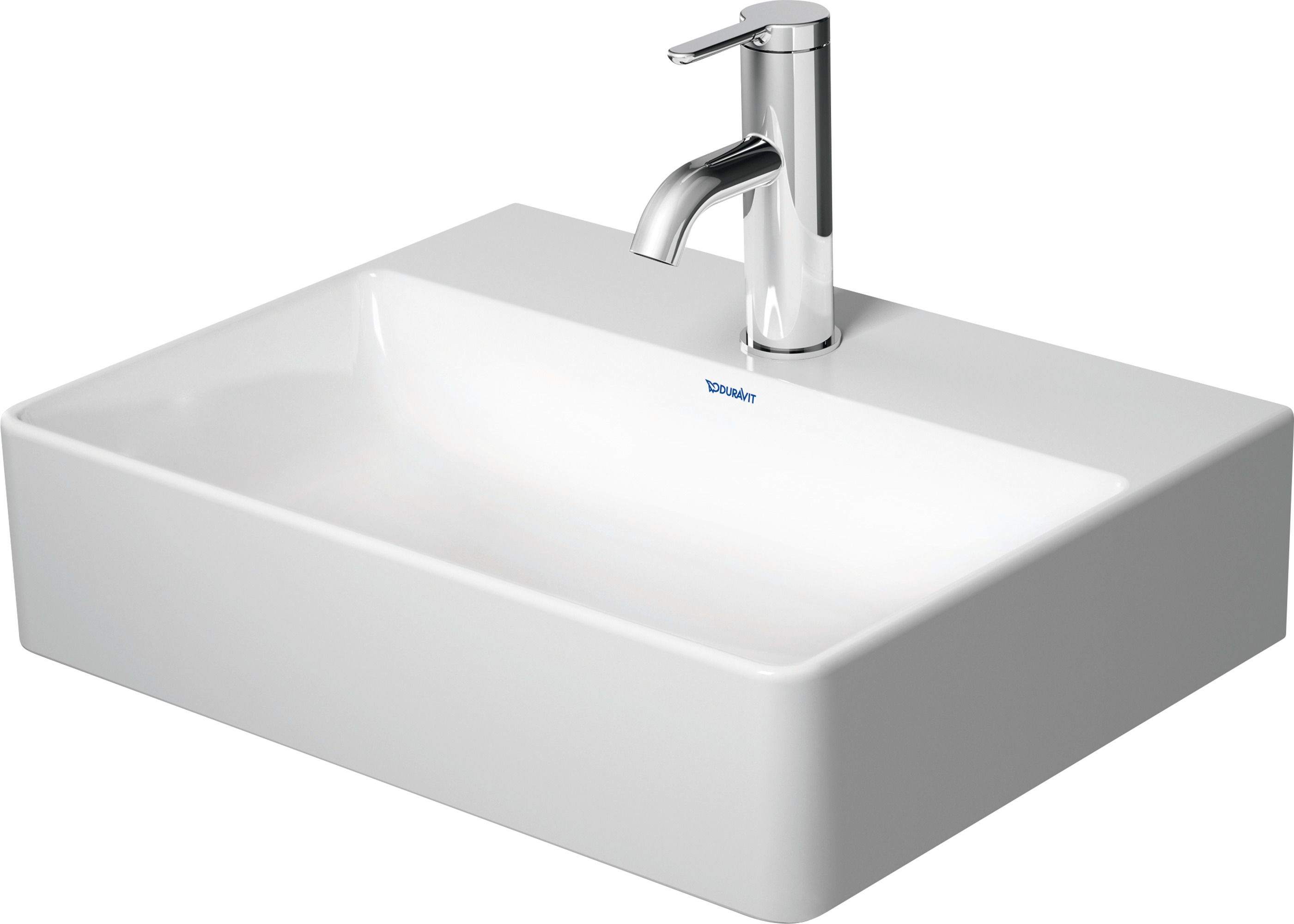 Duravit DuraSquare lavoar 45x35 cm dreptunghiular mobilier alb 0732450041
