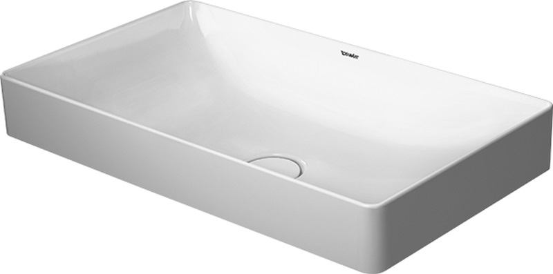 Duravit DuraSquare lavoar 60x34.5 cm dreptunghiular de blat alb 2355600000