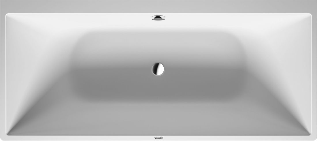 Duravit DuraSquare cadă de perete 180x80 cm dreptunghiulară alb 700429000000000